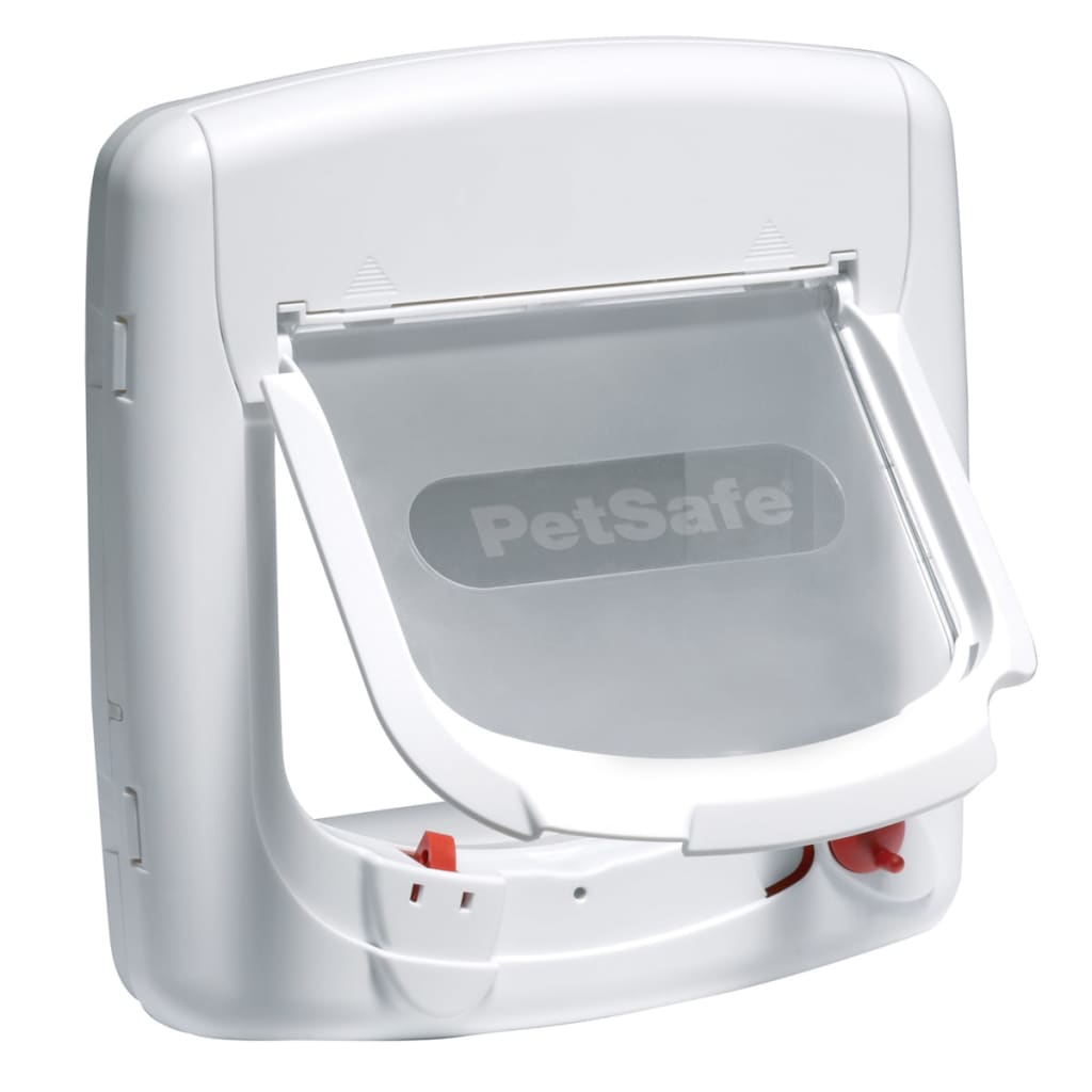 PetSafe Gatera magnética de 4 posiciones Deluxe 400 blanca 5005