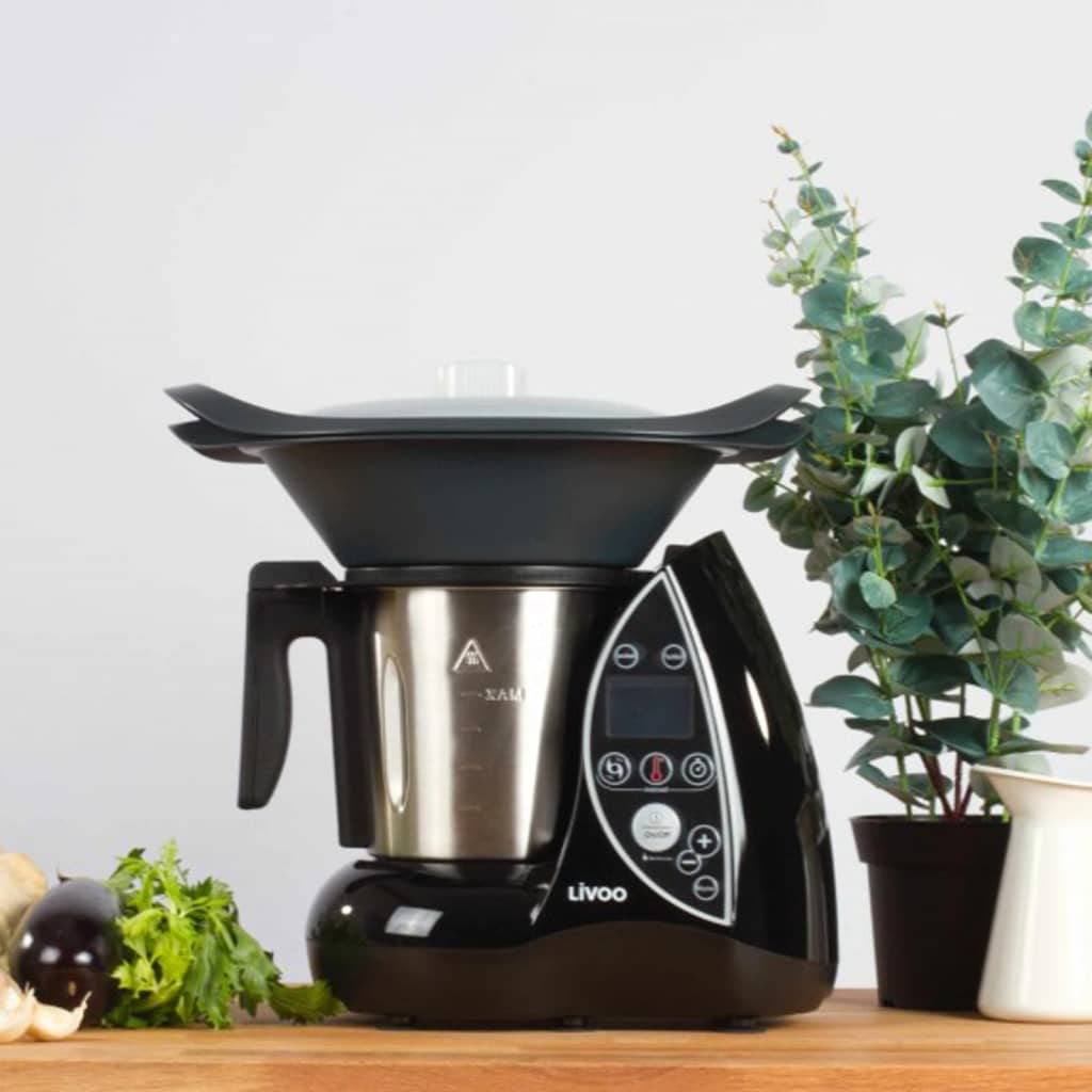 Livoo Robot de cocina negro 3 L 1500 W