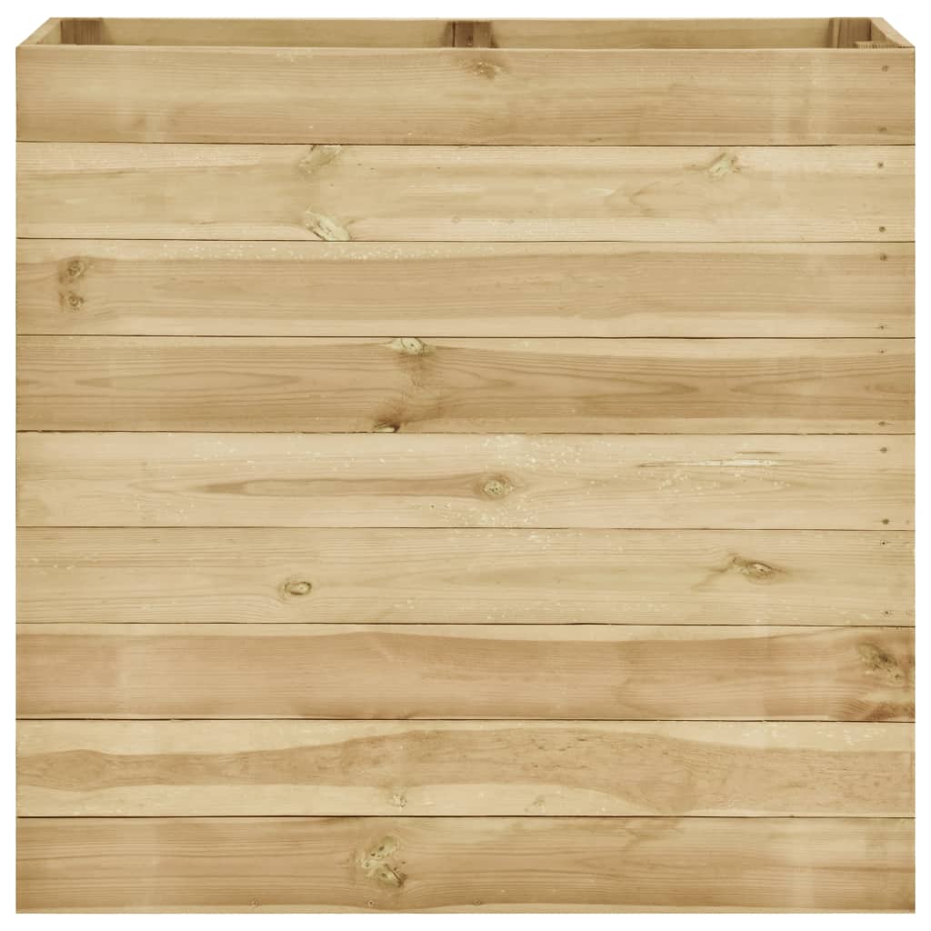 vidaXL Arriate de madera de pino impregnada 100x50x97 cm