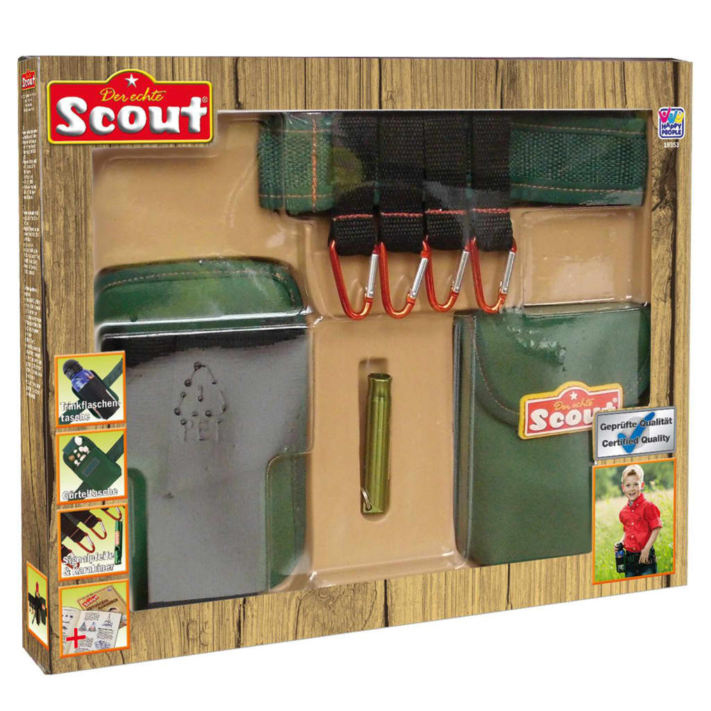Scout Cinturón de aventuras para niños neopreno verde