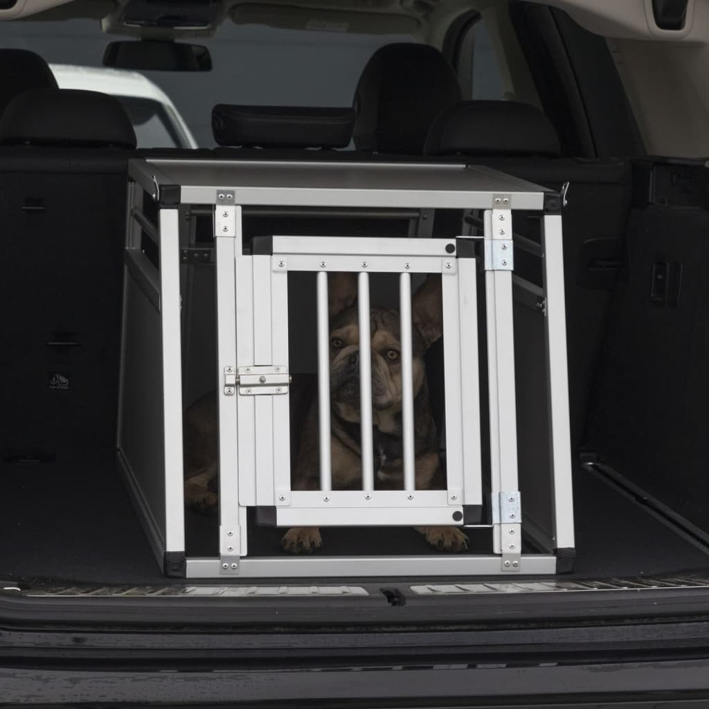 Kerbl Transportín para perros Barry aluminio 77x55x50 cm