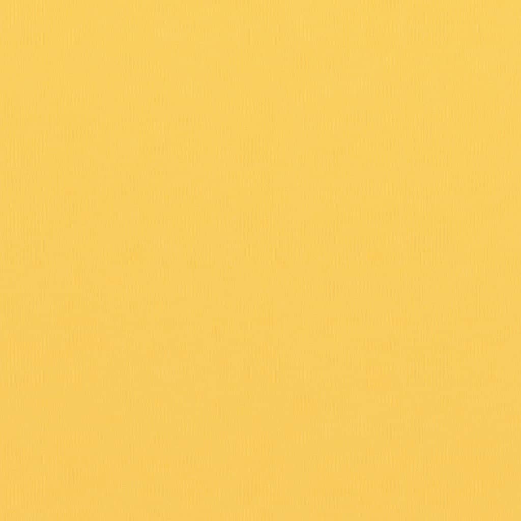 vidaXL Toldo para balcón tela oxford amarillo 120x300 cm
