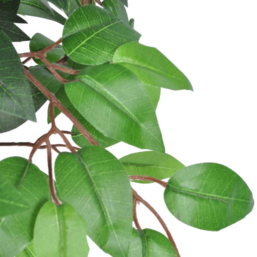Árbol/ Planta de ficus artificial en maceta, 110 cm