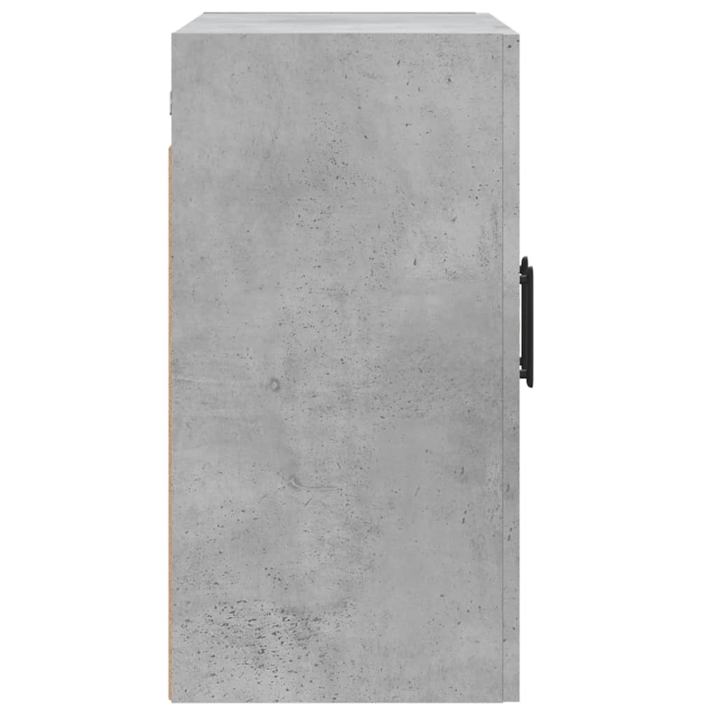 vidaXL Armario de pared madera de ingeniería gris hormigón 60x31x60 cm