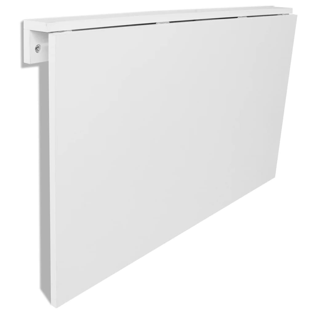 vidaXL Mesa plegable de pared blanco 100x60 cm