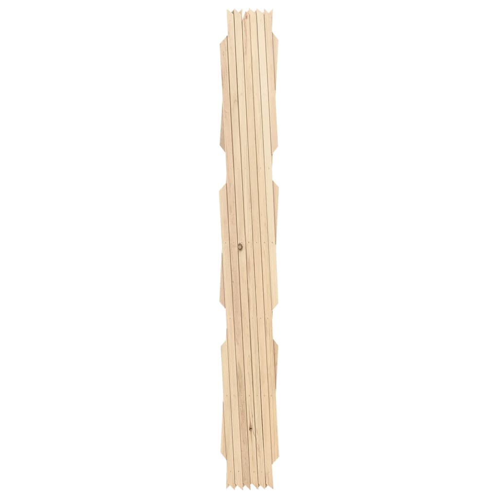 vidaXL Vallas enrejado 5 uds madera maciza de abeto 180x80 cm