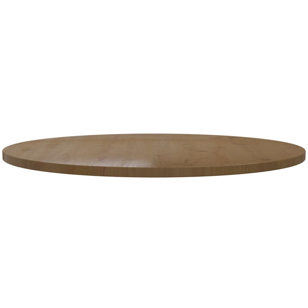 vidaXL Superficie de mesa madera maciza de pino marrón Ø90x2,5 cm