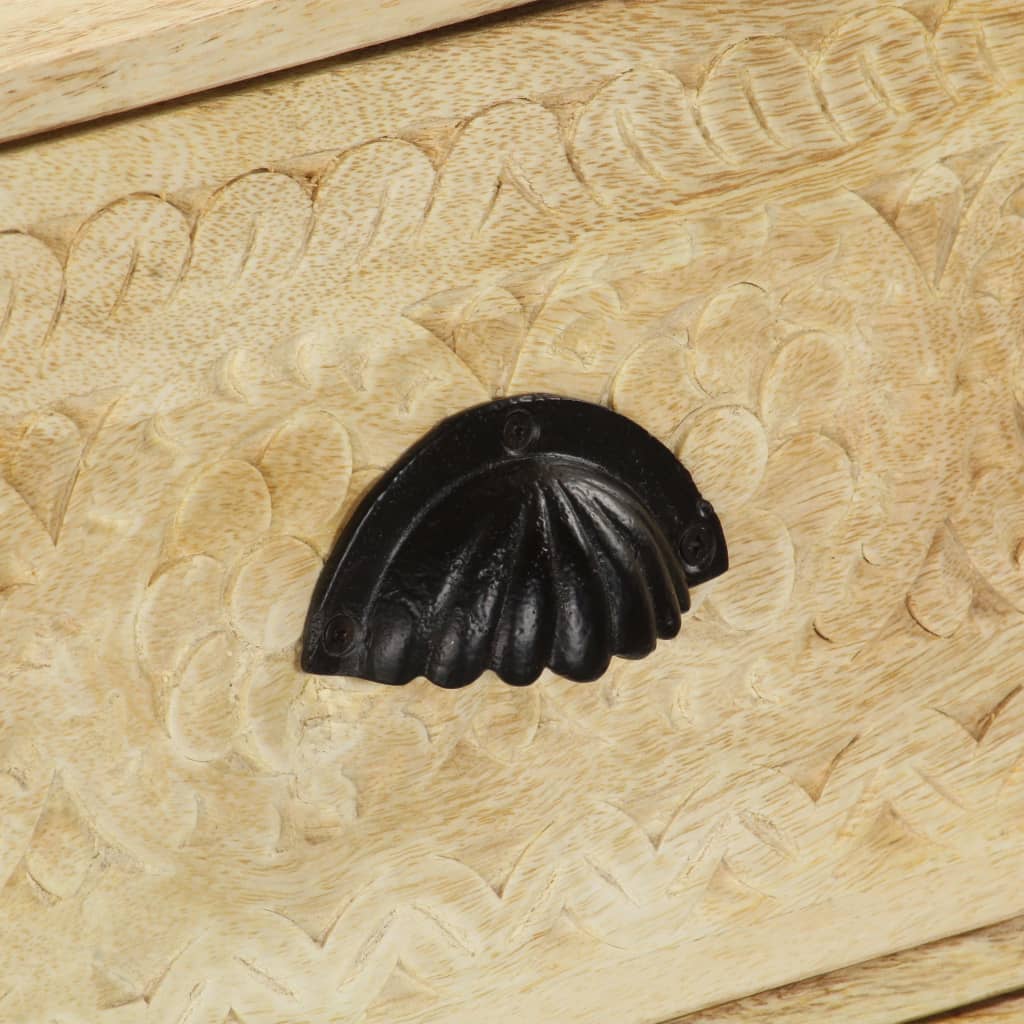 vidaXL Mueble con cajones 60x30x75 cm madera maciza de mango