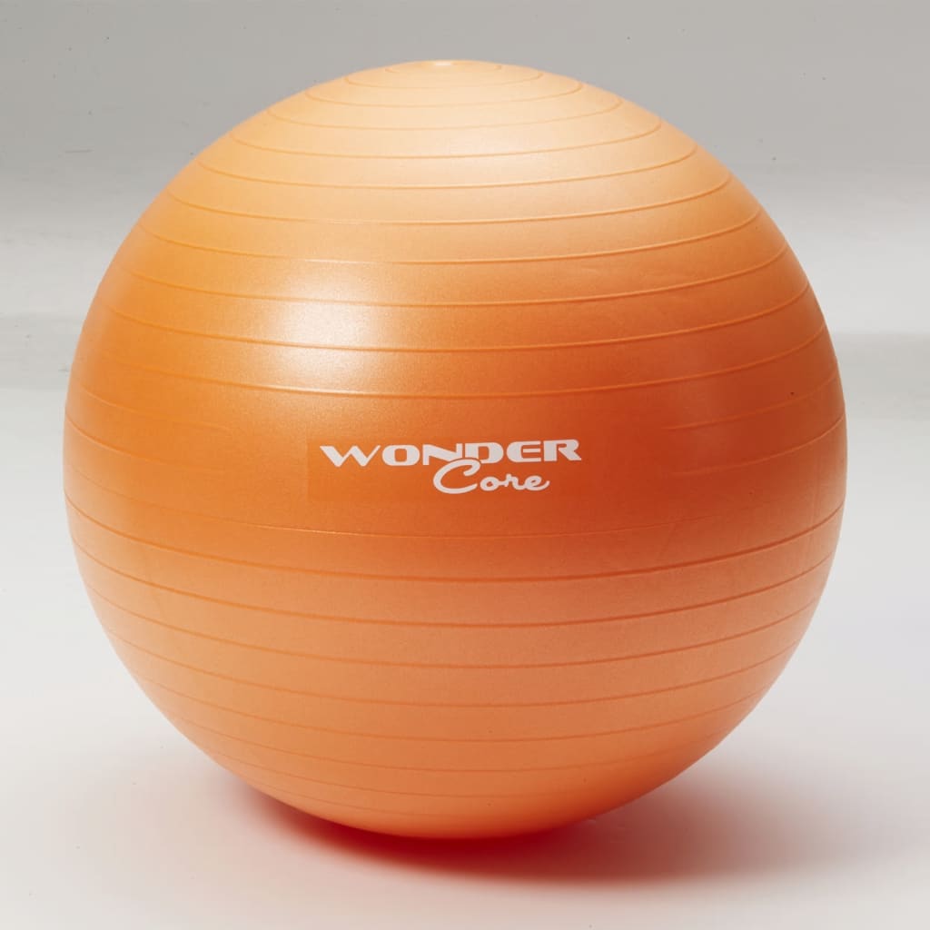 Wonder Core Pelota de gimnasio 65 cm naranja anti reventón