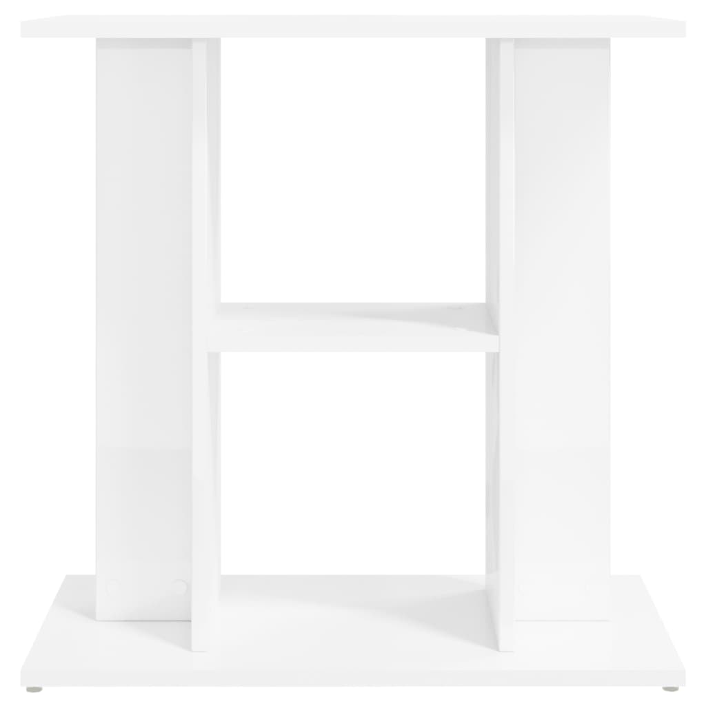 Supporto Acquario VidaXL 60x30x60 Cm: Legno Multistrato Grigio Cemento, 3 Ripiani, Resistente All'umidità - Per Acquari Fino A 60 Litri (circa)