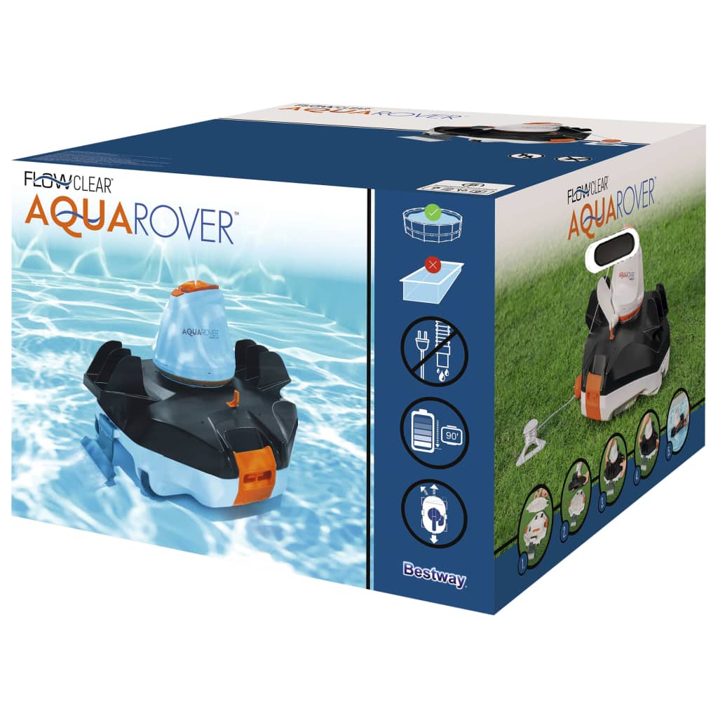 Bestway Robot de limpieza de piscinas AquaRover Flowclear