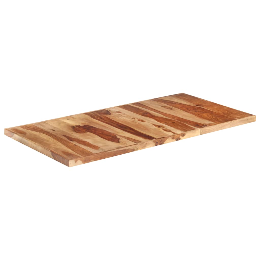 vidaXL Superficie de mesa madera maciza de sheesham 16 mm 180x90 cm