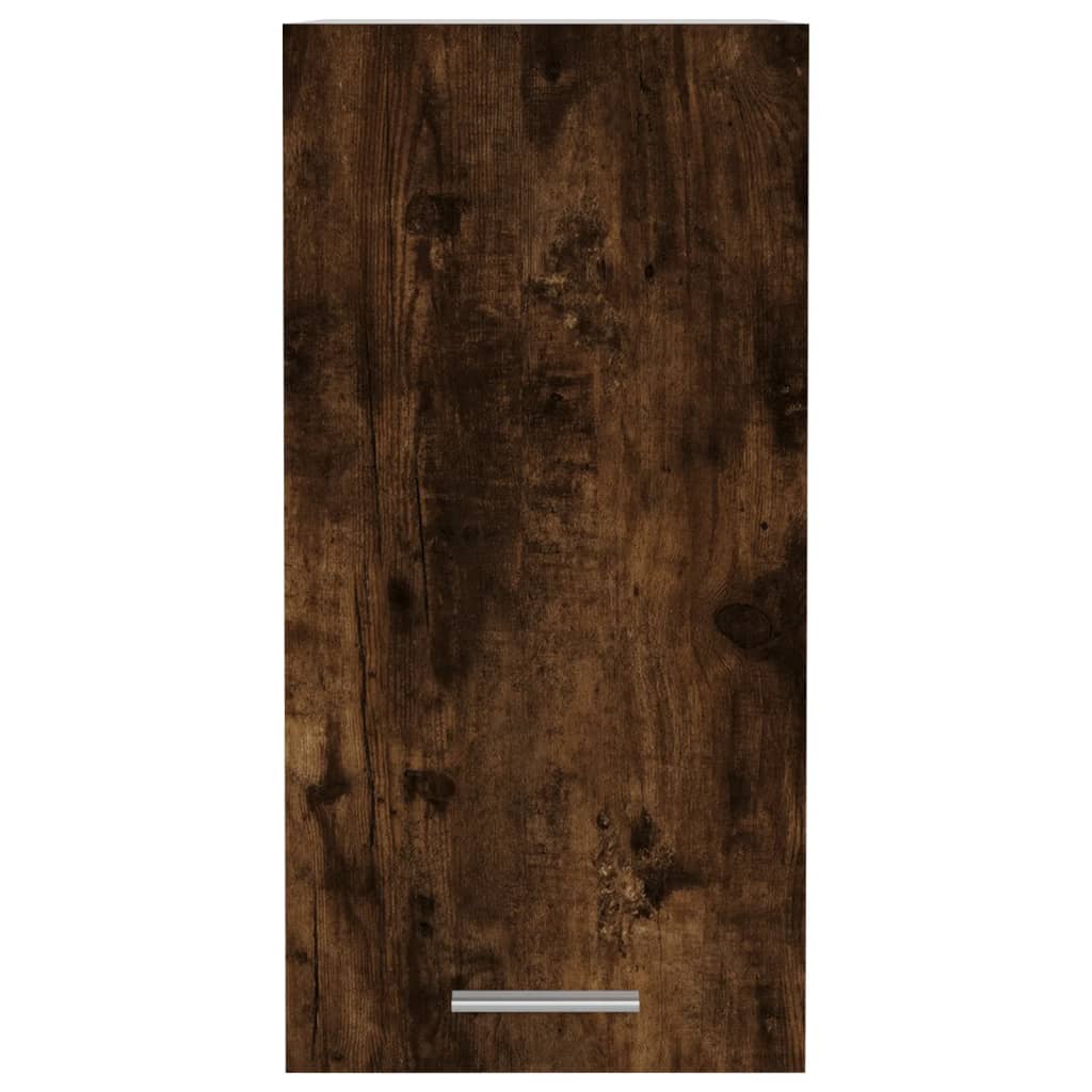 vidaXL Mueble colgante madera ingeniería roble ahumado 29,5x31x60cm