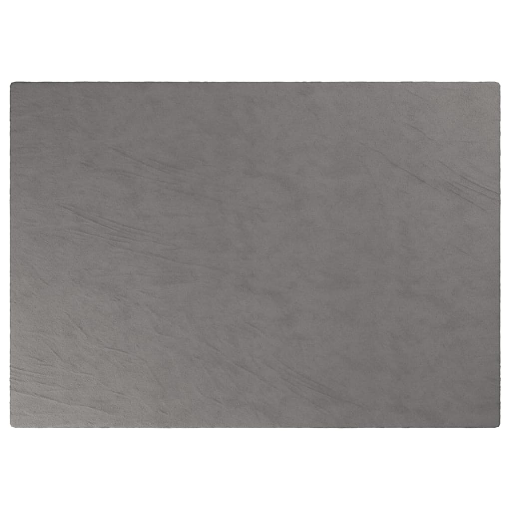 vidaXL Manta con peso con funda tela gris 155x220 cm 7 kg