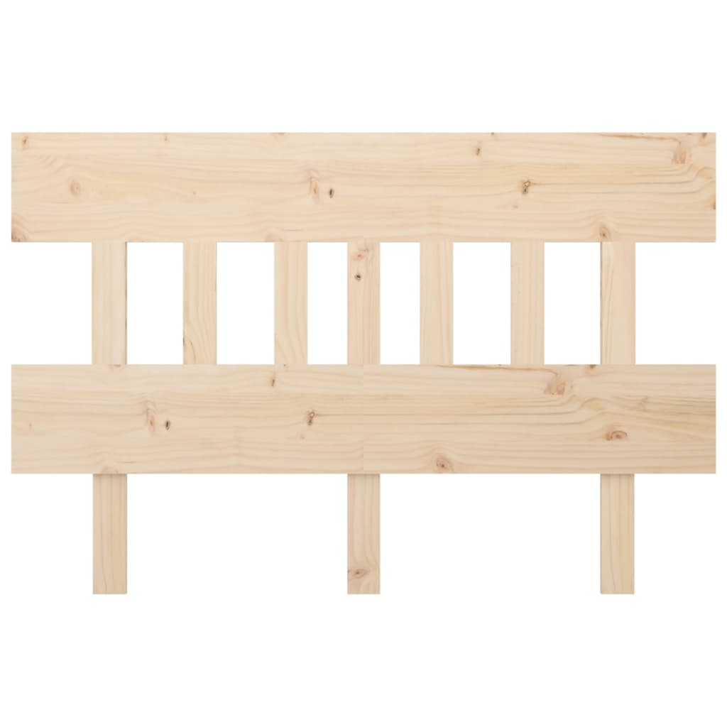 vidaXL Cabecero de cama madera maciza de pino 163,5x3x81 cm