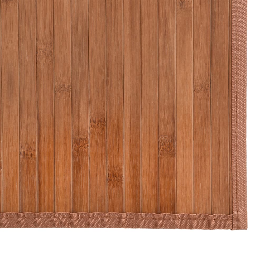 vidaXL Alfombra rectangular bambú color natural 80x200 cm