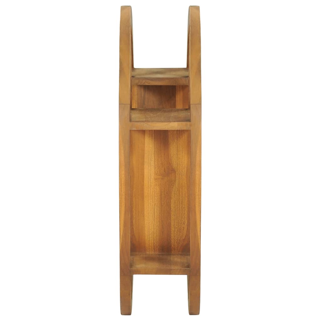 vidaXL Estantería de Yin Yang madera maciza de teca 60x15x60 cm
