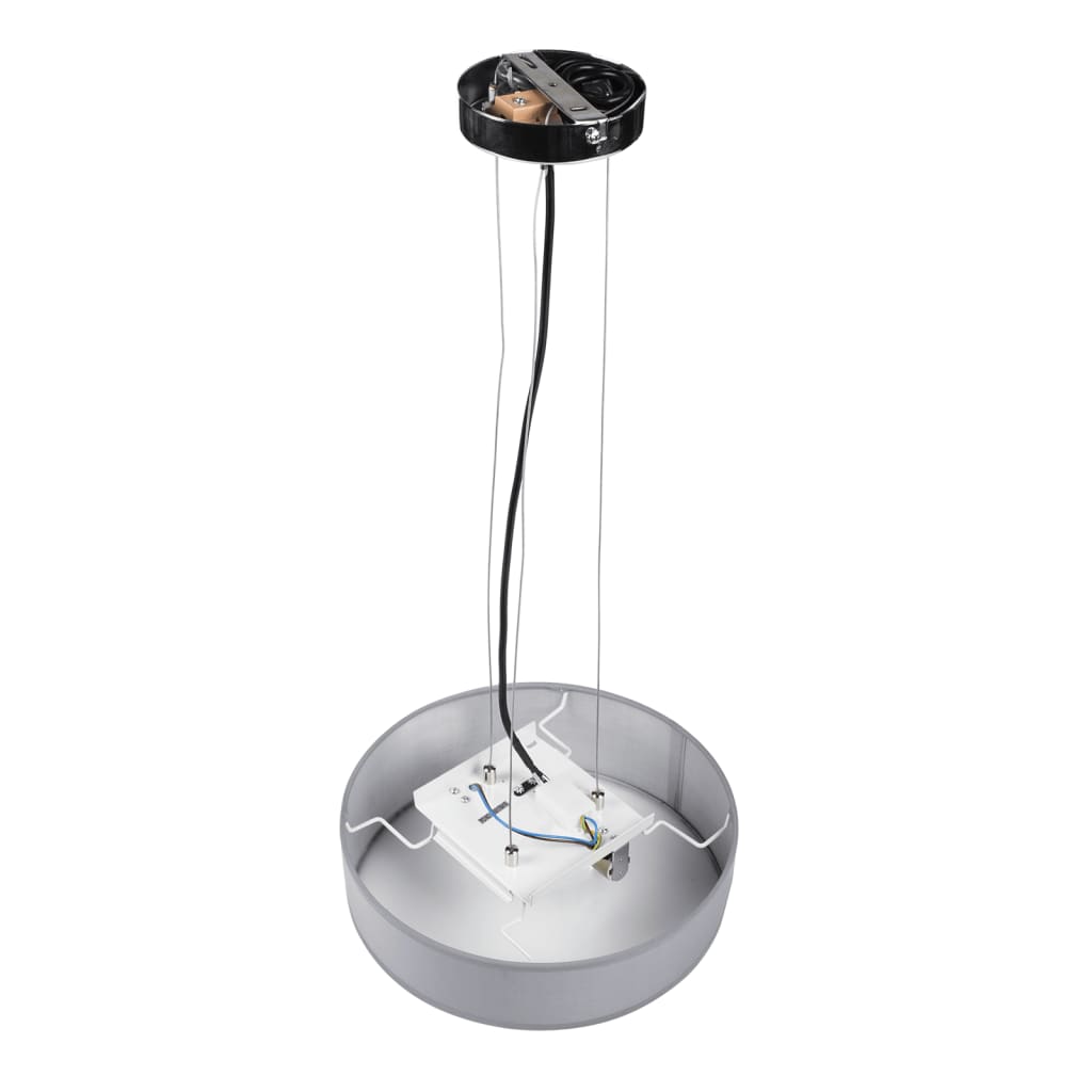 Smartwares Lámpara de techo gris 60x10 cm