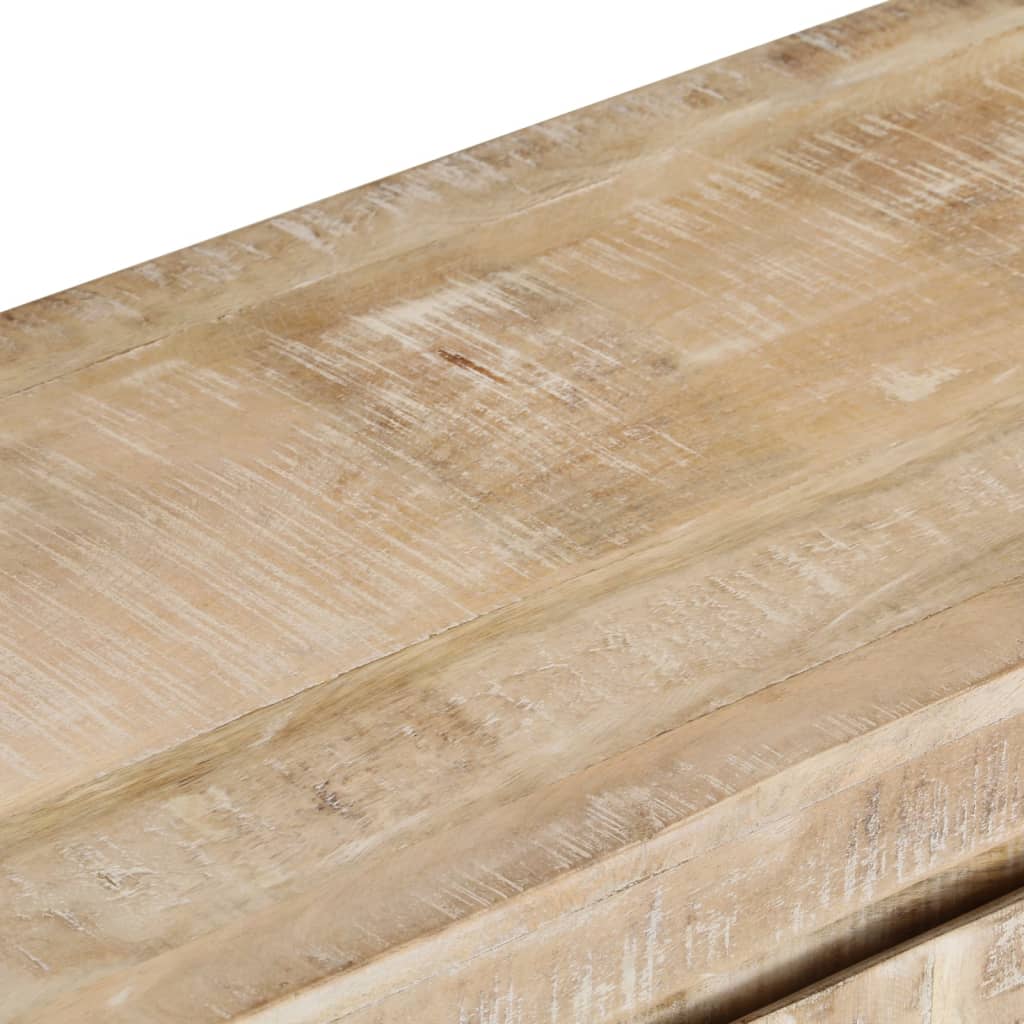vidaXL Mueble de TV madera maciza de mango 110x35x46 cm
