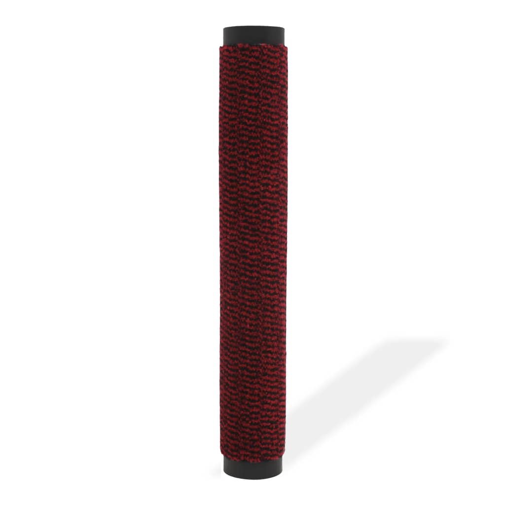 vidaXL Alfombra de entrada rectangular de nudo 40x60 cm roja