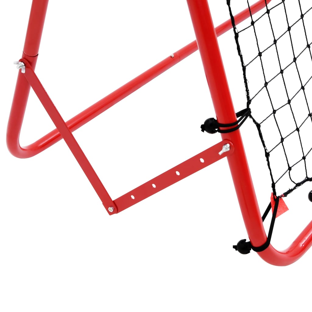 vidaXL Red de rebote ajustable para fútbol 100 x 100 cm