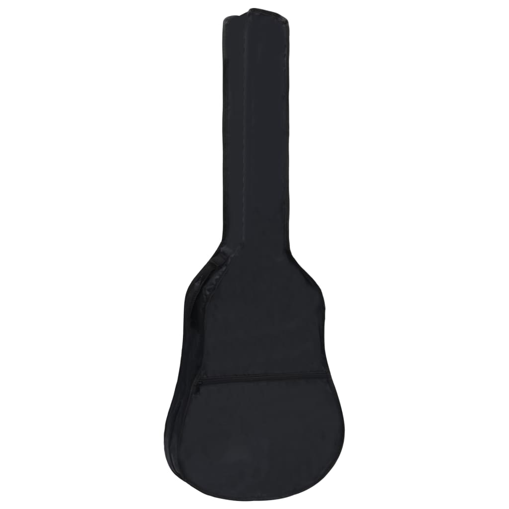 vidaXL Funda para guitarra clásica 1/2 tela negro 94x35 cm