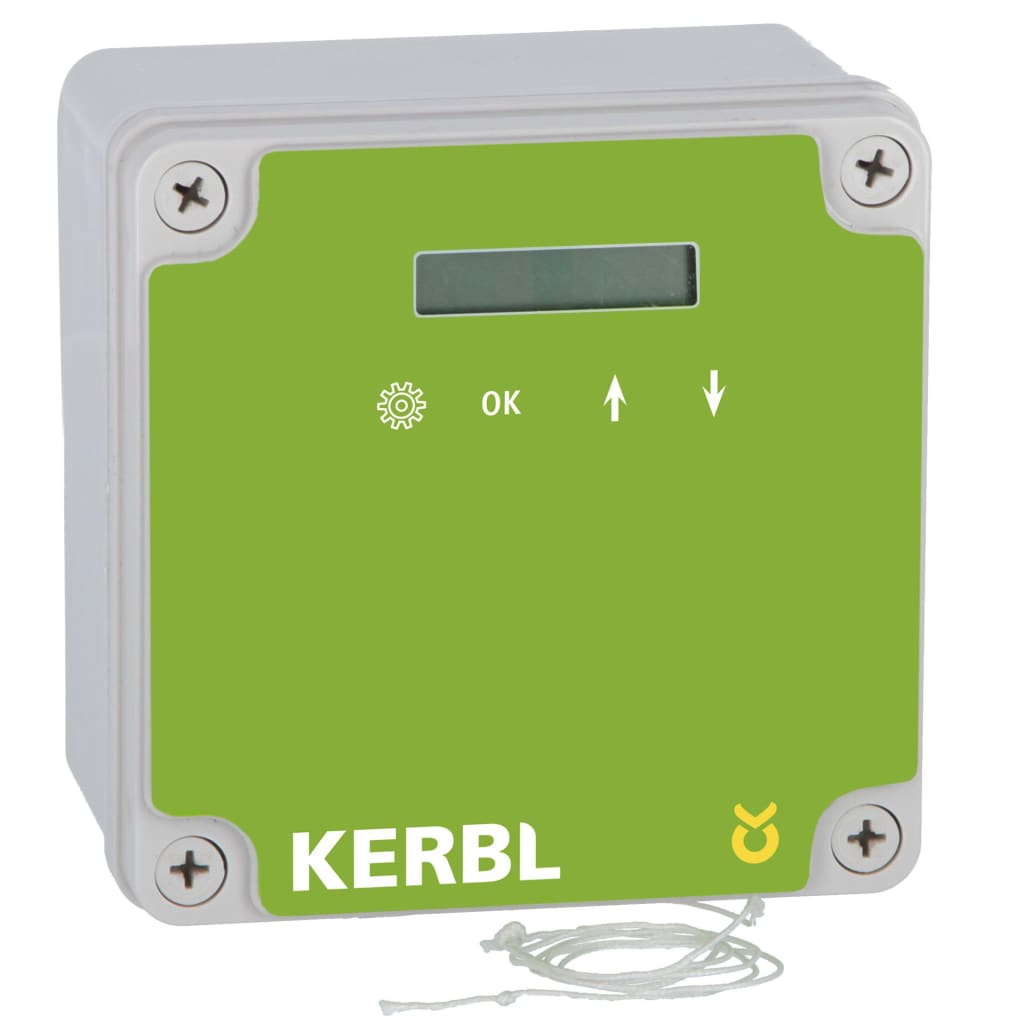 Kerbl Set de puerta automática para gallinero 40x43 cm
