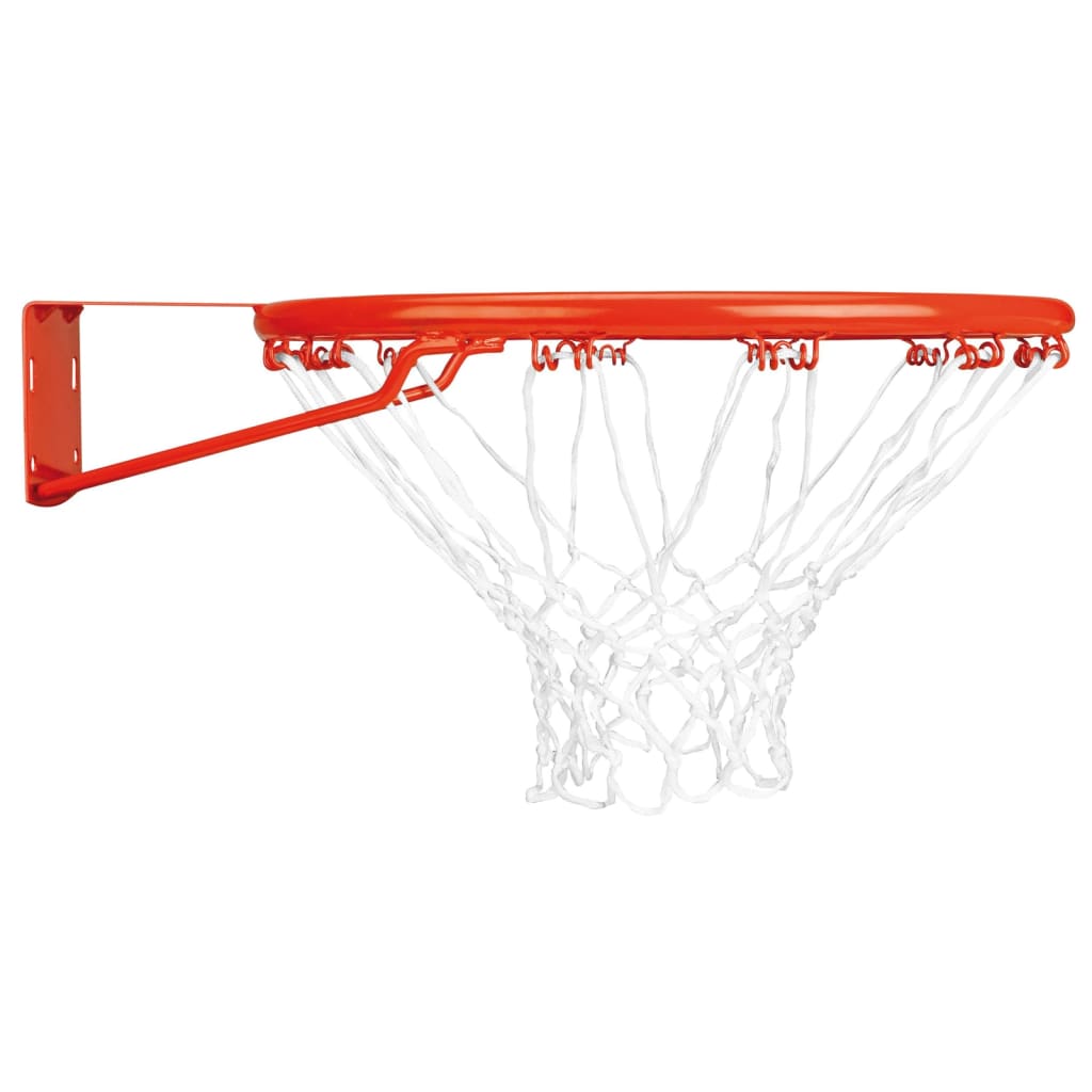 Avento Aro de baloncesto con red naranja