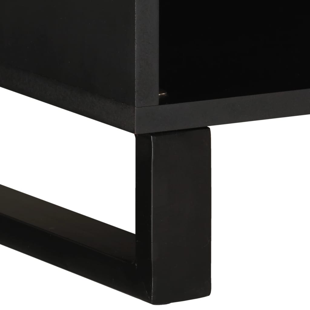 vidaXL Mueble de TV madera maciza de acacia 85x33x43,5 cm