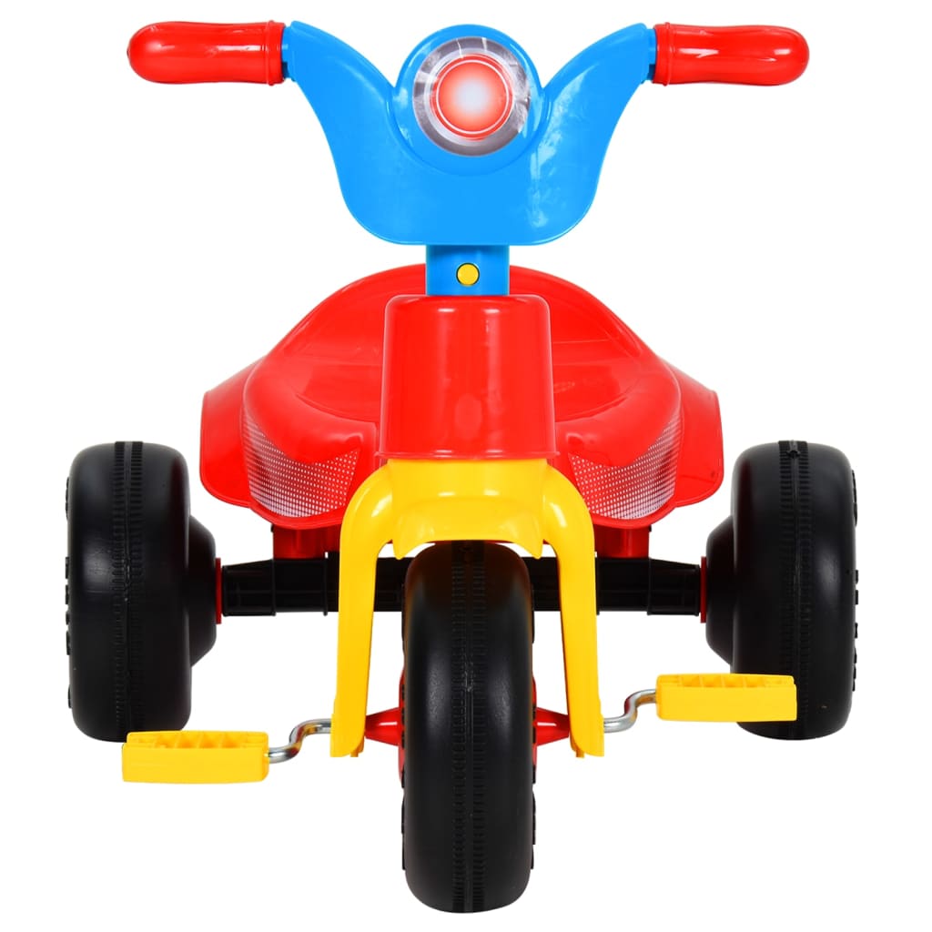 vidaXL Triciclo para niños multicolor