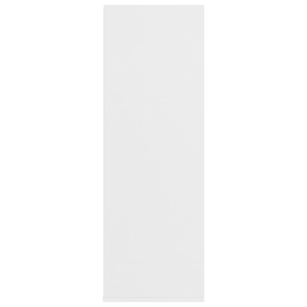vidaXL Mueble zapatero de madera contrachapada blanco 54x34x100,5 cm