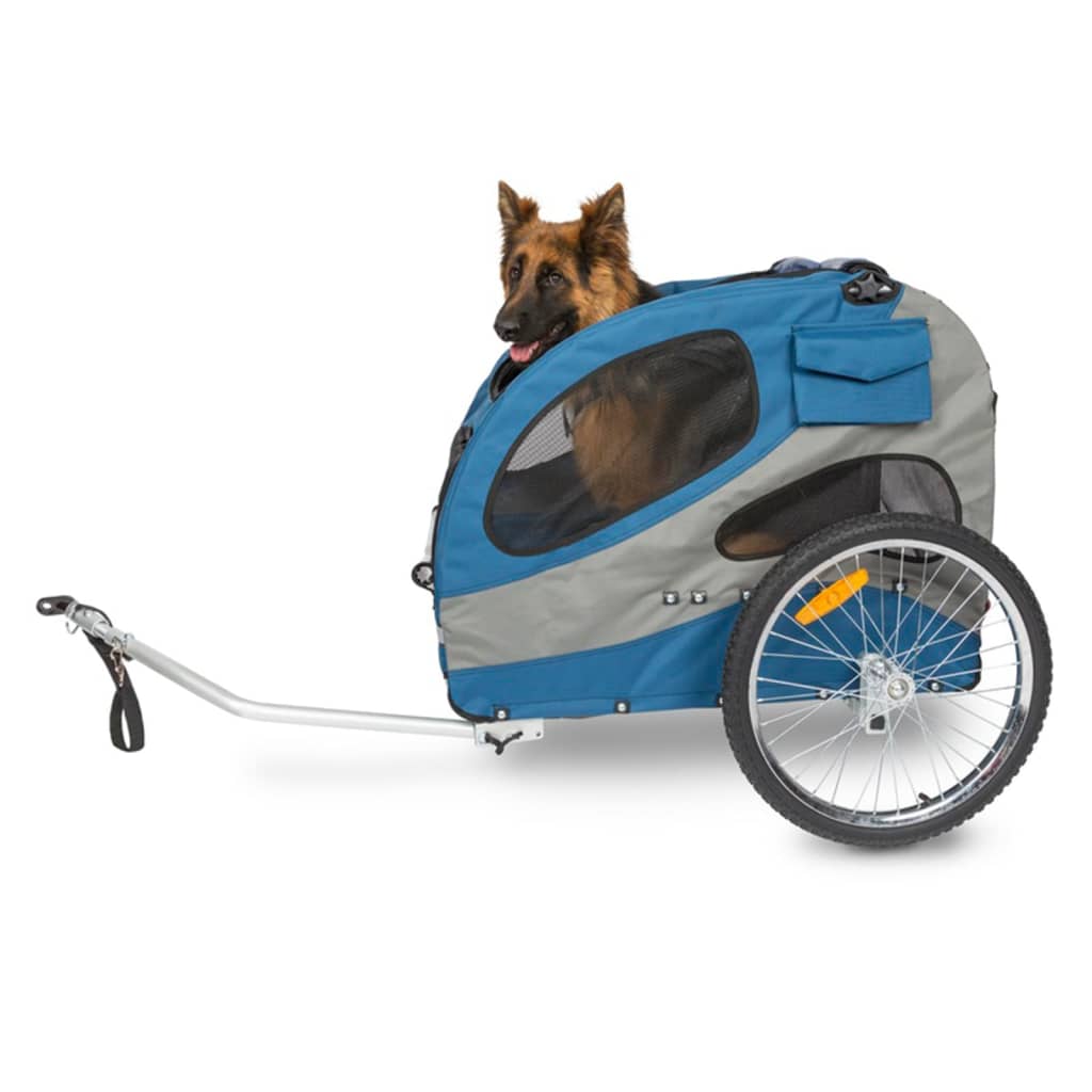PetSafe Remolque de bicicleta para perros Happy Ride L azul