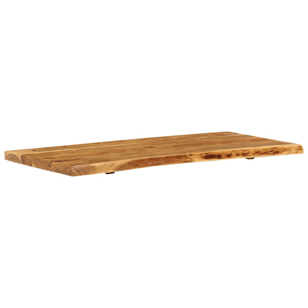 vidaXL Encimera para armario tocador madera maciza acacia 114x52x4 cm