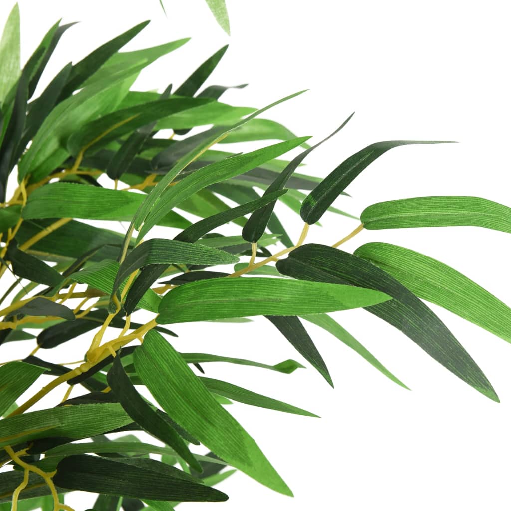 vidaXL Árbol de bambú artificial con 380 hojas verde 80 cm