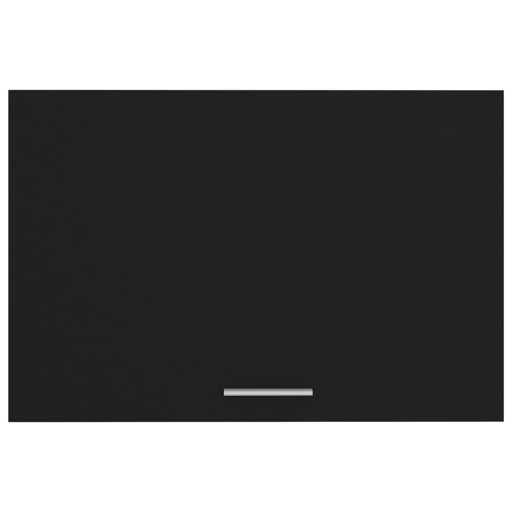 vidaXL Armario colgante de cocina contrachapada negro 60x31x40 cm