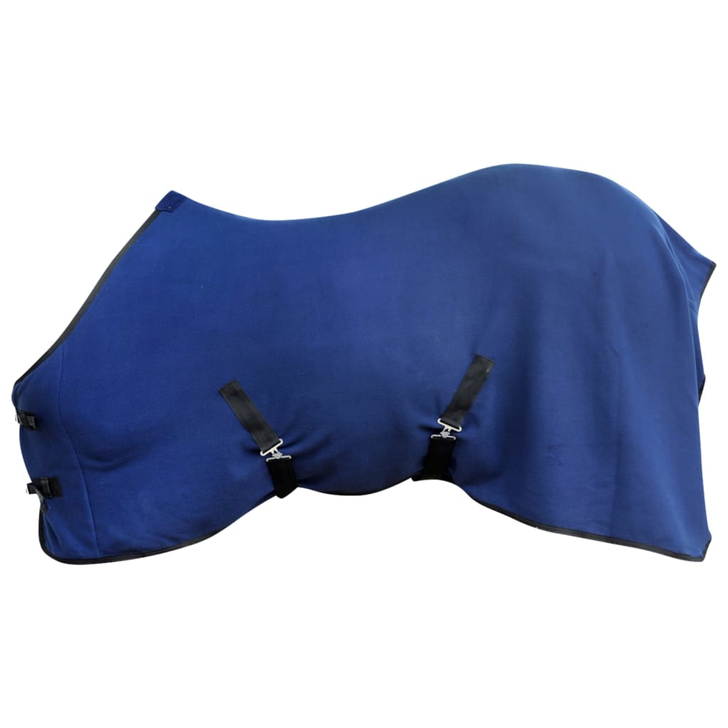 Manta de Lana con Cinchas 125 cm (Azul)