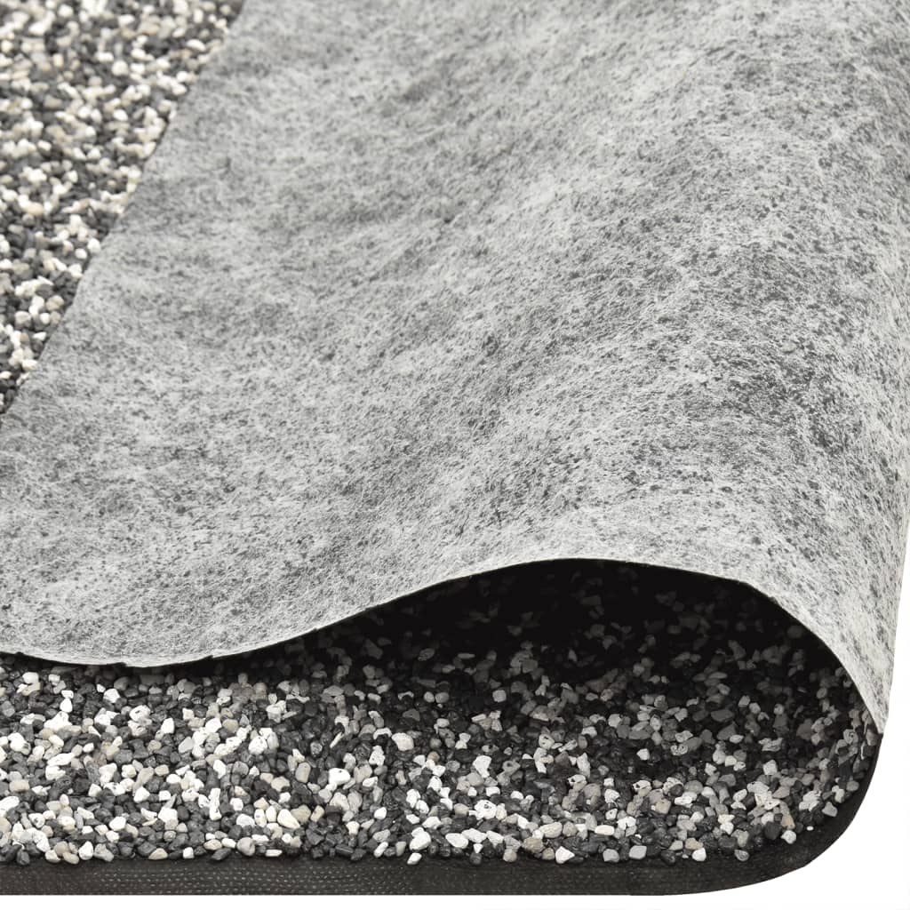 vidaXL Revestimiento de piedra gris 400x60 cm