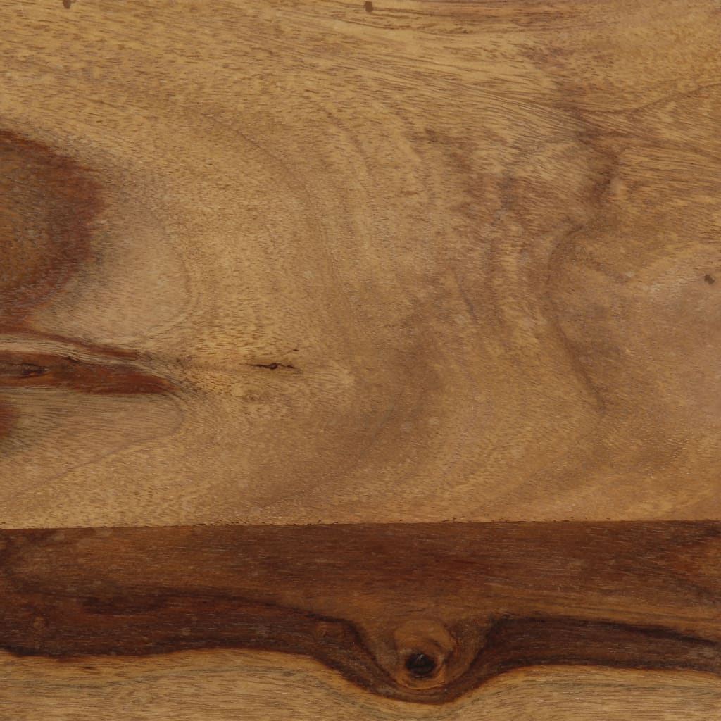 vidaXL Mesa de bar de madera maciza de sheesham 118x60x107 cm