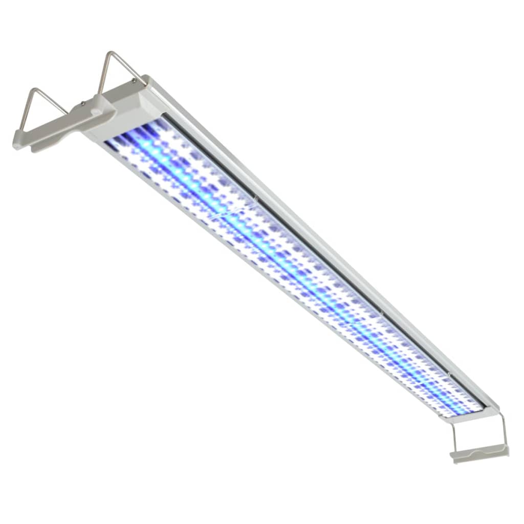 vidaXL Lámpara LED para acuario aluminio IP67 120-130 cm