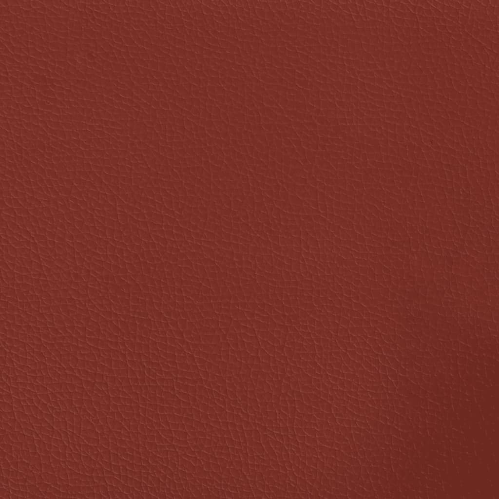 vidaXL Paneles de pared 12 uds cuero sintético rojo 30x30 cm 0,54 m²