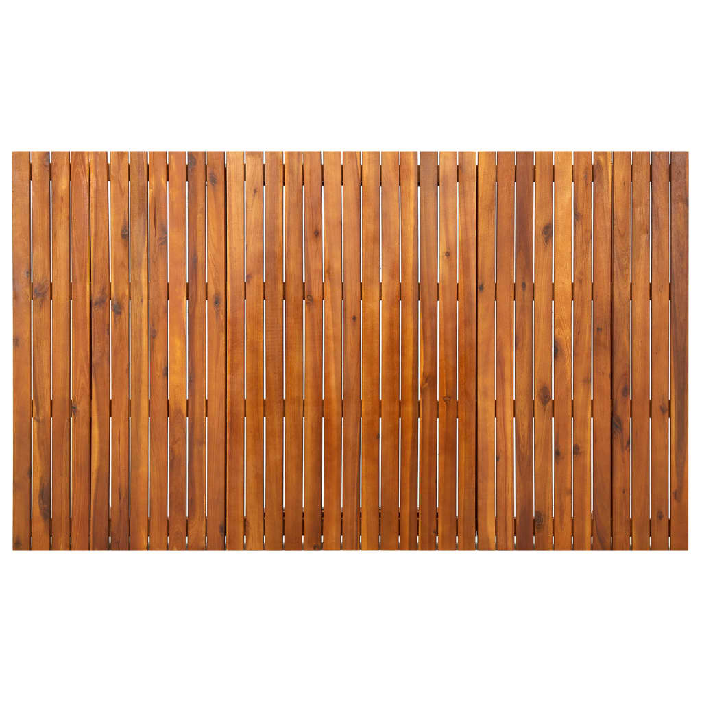 vidaXL Mesa de jardín de madera maciza de acacia 150x90x75 cm