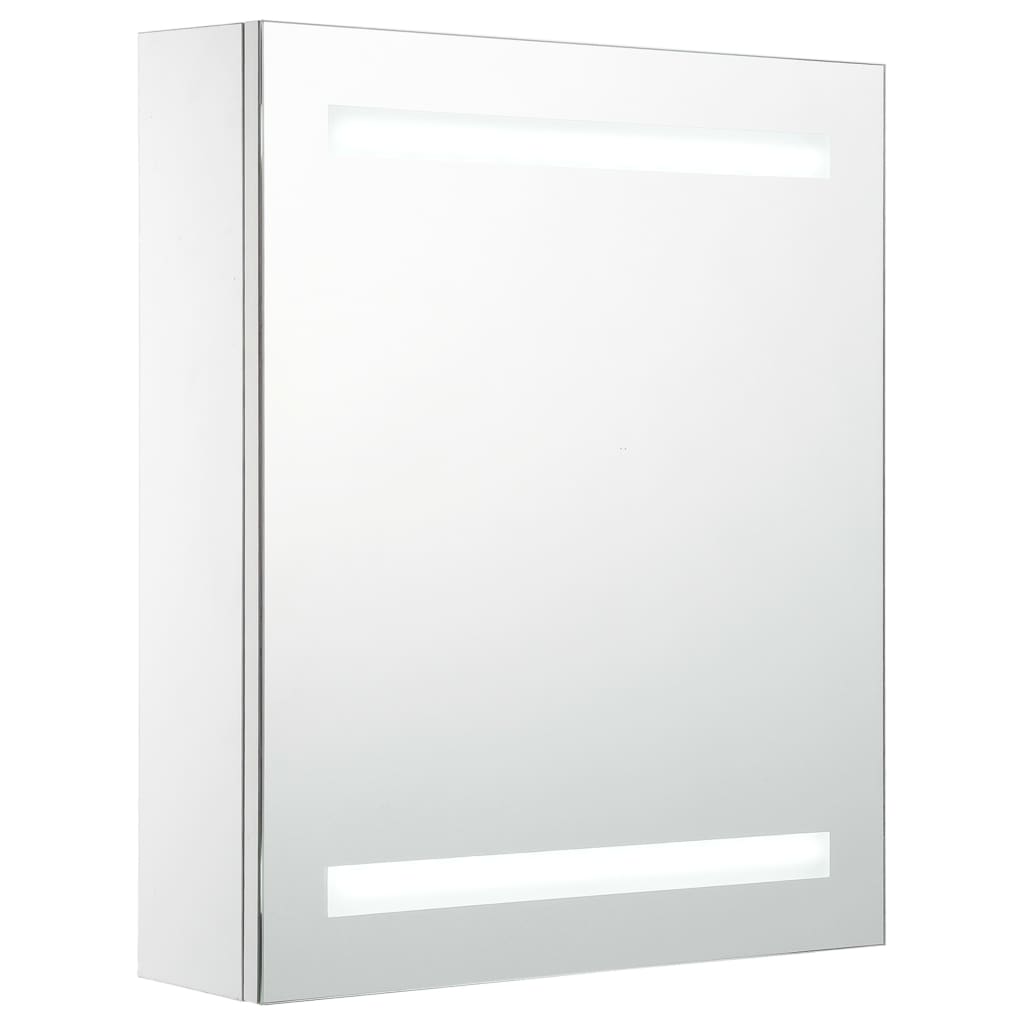 vidaXL Mueble de baño con espejo LED 50x13,5x60 cm