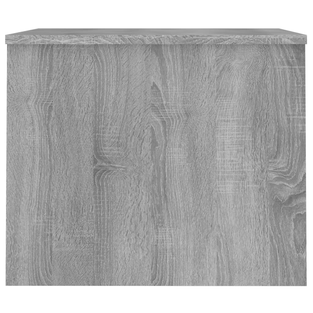 vidaXL Mesa de centro madera contrachapada gris Sonoma 80x50,5x41,5 cm