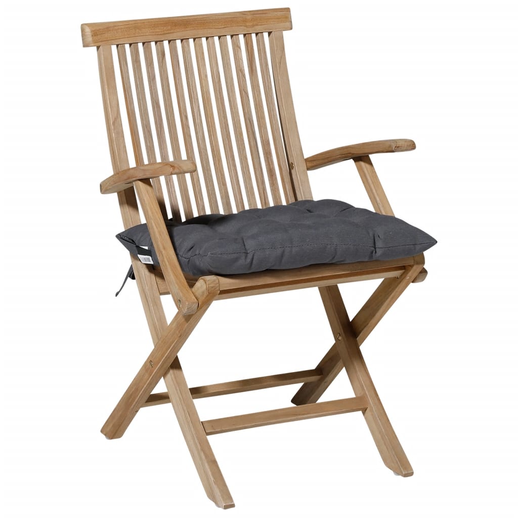 Madison Cojín para silla Panama 46x46 cm gris