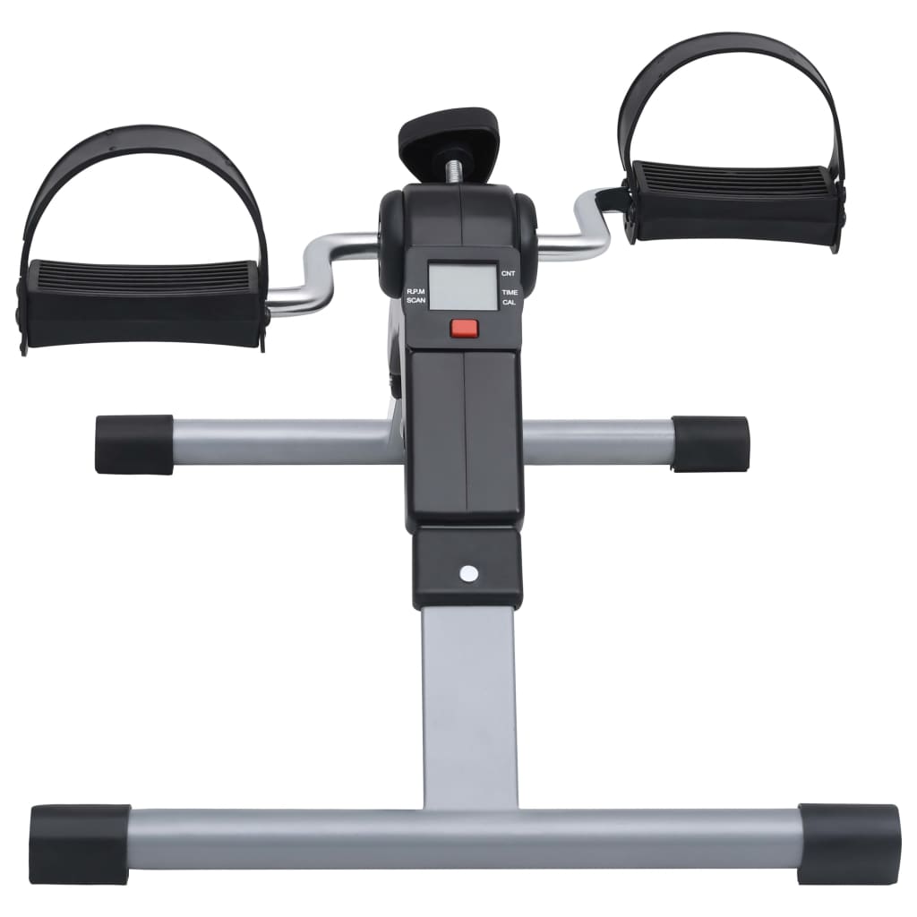 vidaXL Ejercitador de pedales para piernas y brazos con pantalla LCD