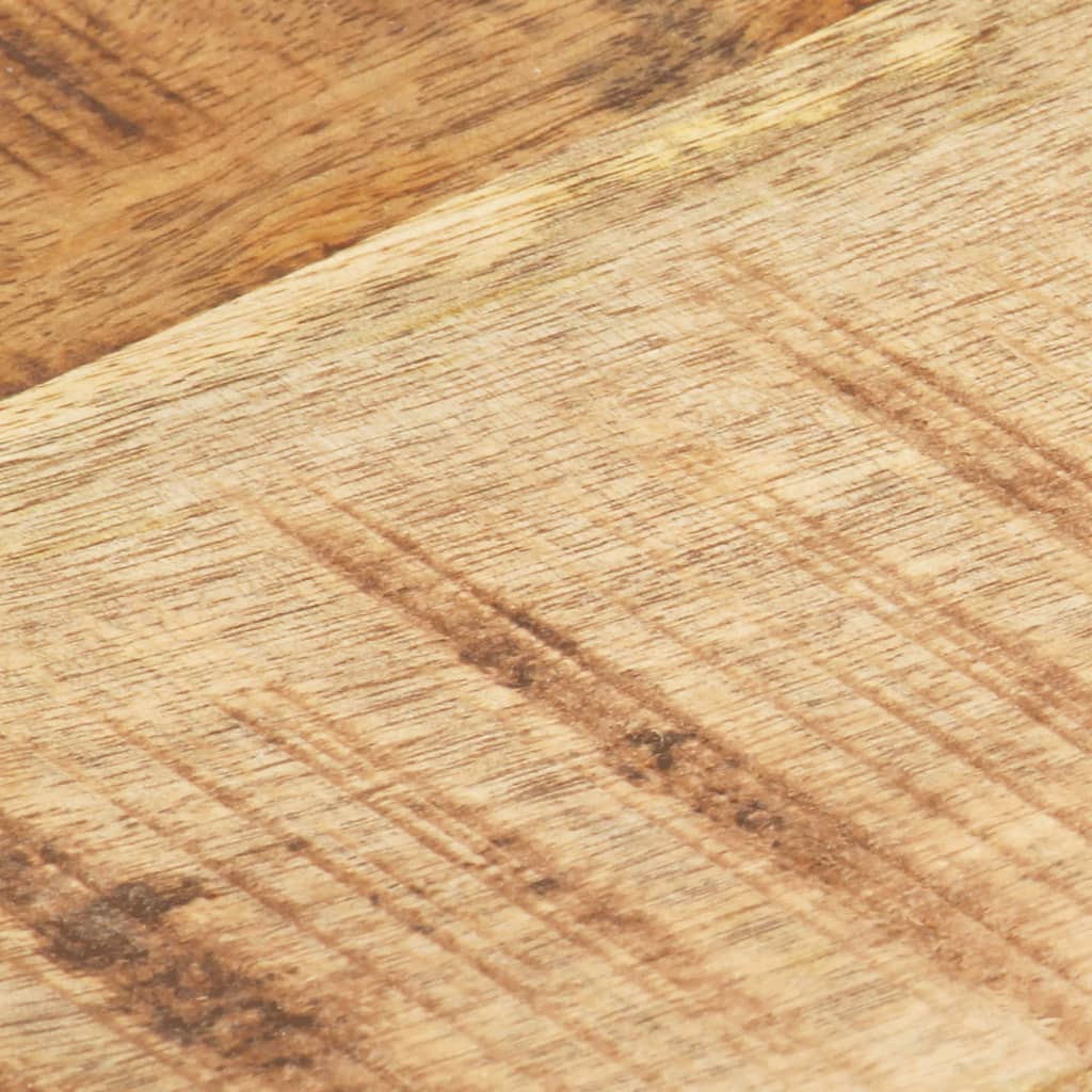 vidaXL Superficie de mesa madera maciza de mango 25-27 mm 80x60 cm