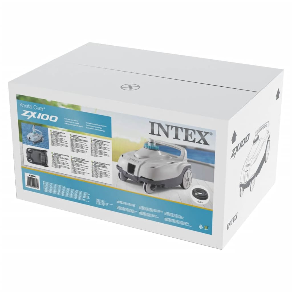 Intex Limpiafondos automático de piscina ZX100 blanco