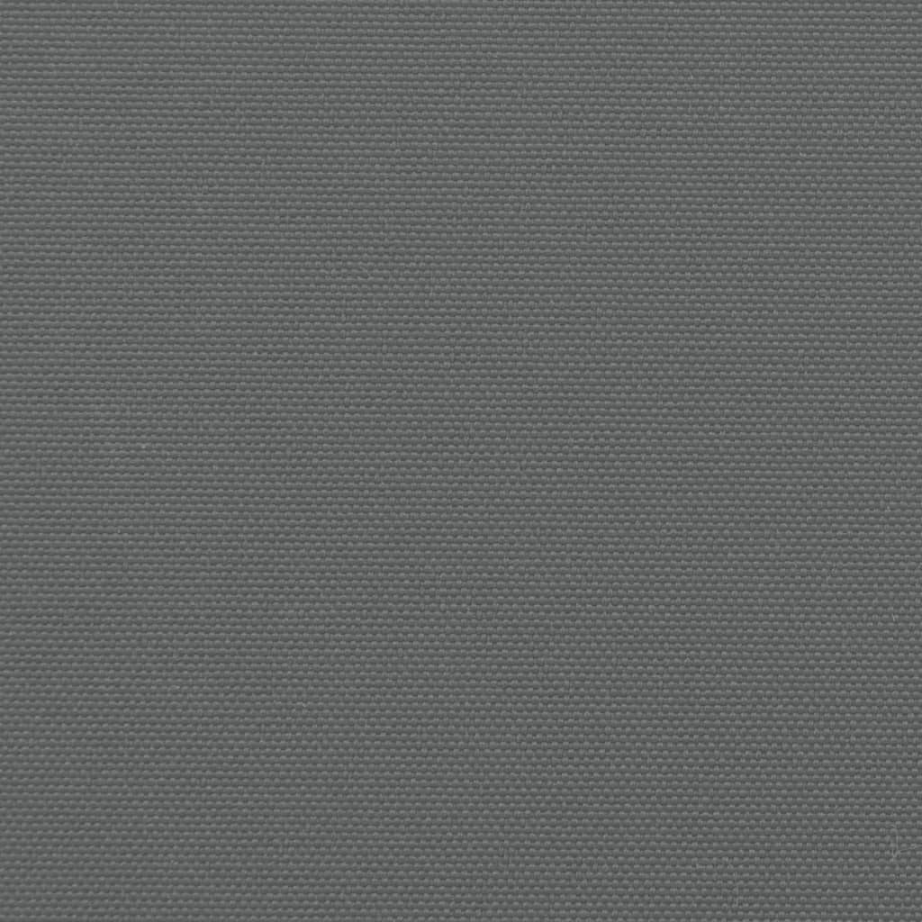 vidaXL Toldo lateral retráctil gris antracita 160x500 cm