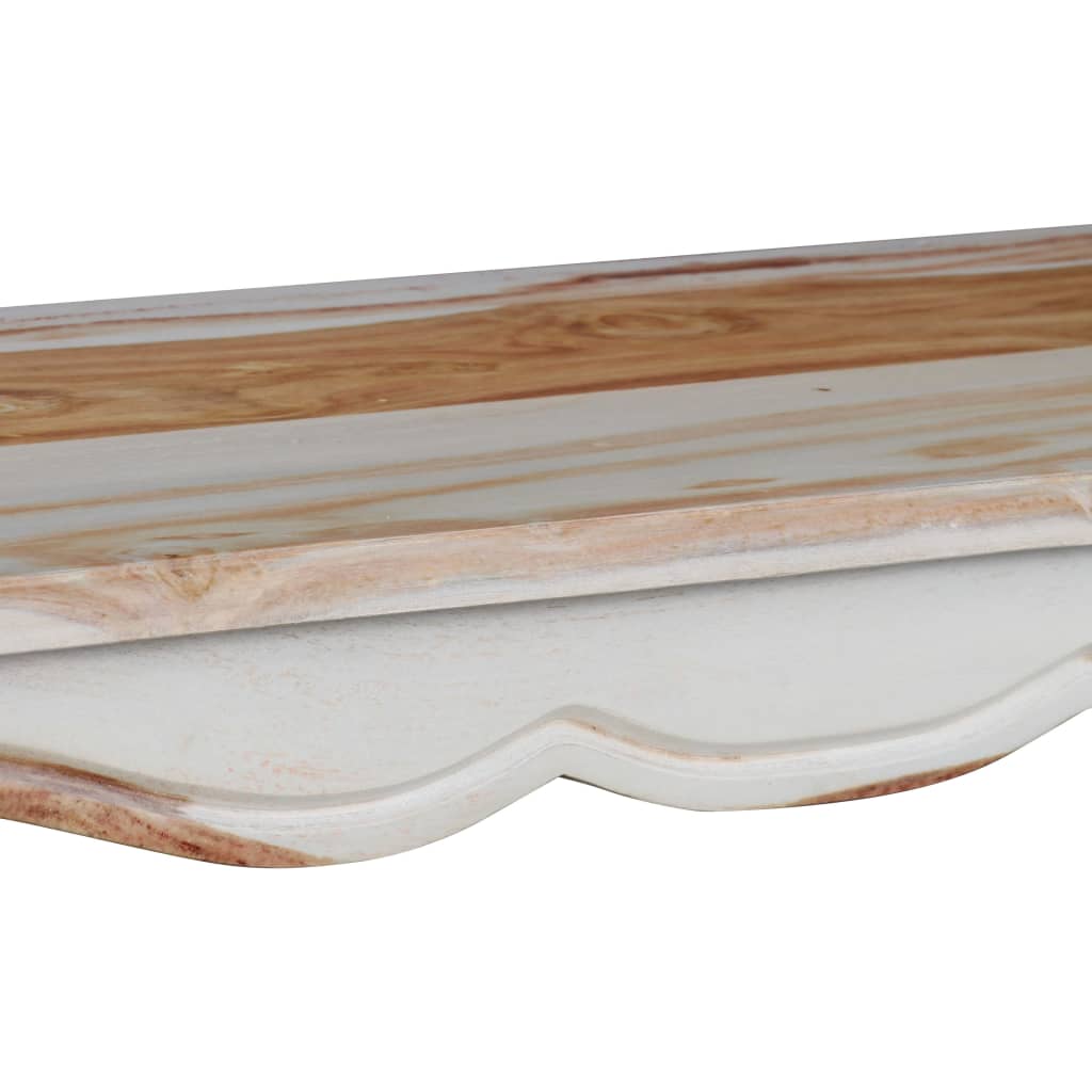 vidaXL Mesa consola de madera maciza de sheesham 110x40x76 cm