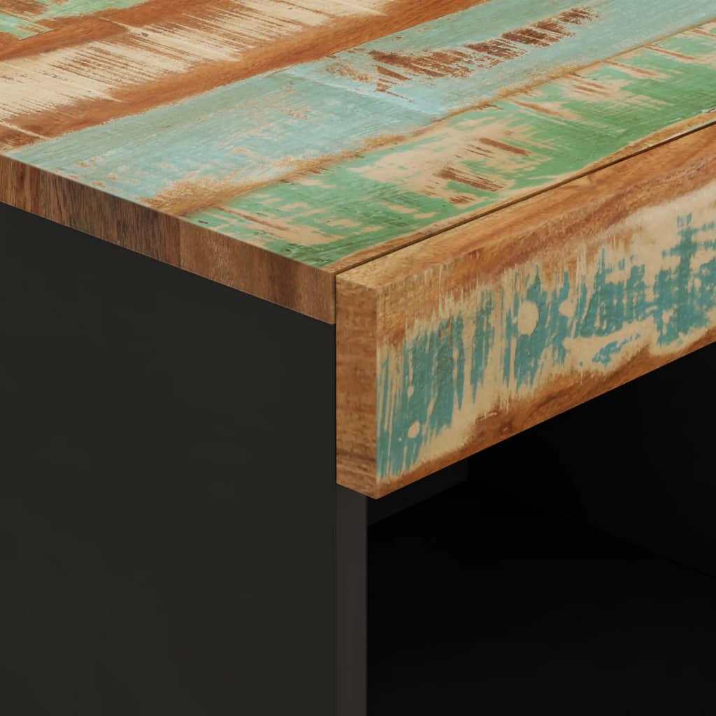vidaXL Mueble de TV madera maciza reciclada 85x33x43,5 cm
